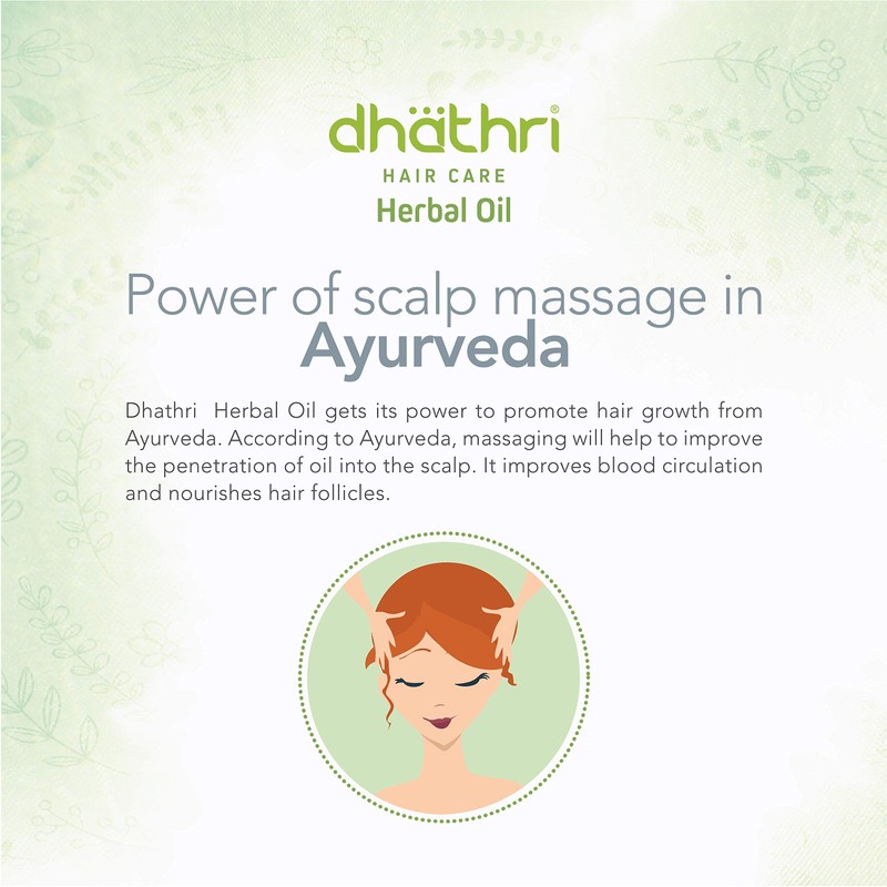 Dhathri Hair Care Herbal Oil - 100 ml (Pack of