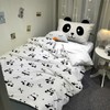 MUSOLEI Kids Duvet Cover Kids Duvet Cover Panda for 90