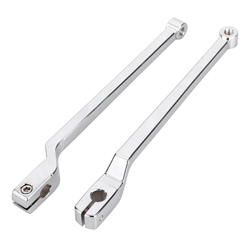 XMMT Chrome 9.84" Extended Shifter Lever Heel Toe Shift Levers