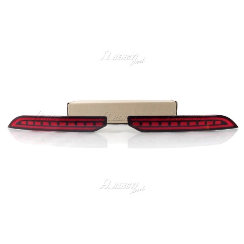 HHENGYISOUL Red LED Rear Reflector Tail Light Turn Singal For