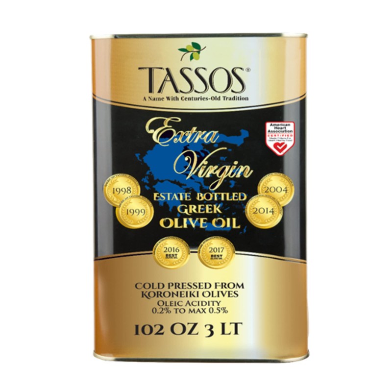 Tassos Extra Virgin Greek Olive Oil (Tassos) 3L