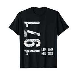 54th Birthday 54 Years Old Man Woman Vintage 1971 T-Shirt