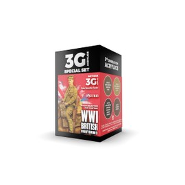 AK Interactive 3G WWI British Uniforms - Plastic Modelling Paints & Accessories Item # AK-11638