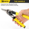 B BOSI TOOLS 10 Inch Aviation Tin Snips Right Cut,