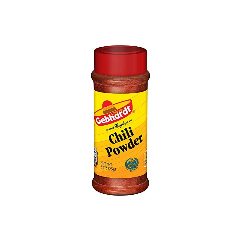 Gebhardt Chili Powder, 3 ounces - PACK OF 3