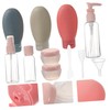 WOONEKY Travel Size Refillable Makeup Bottle Set 11 Piece Kit