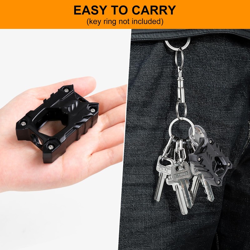 BESTAOO Black Key Holder Compatible with Can-am Ryker Outlander Sporty