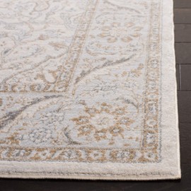 SAFAVIEH Isabella Collection Accent Rug - 2'2" x 5', Cream & Beige, Oriental Design, Non-Shedding & Easy Care, Ideal for High Traffic Areas in Entryway, Living Room, Bedroom (ISA912A)