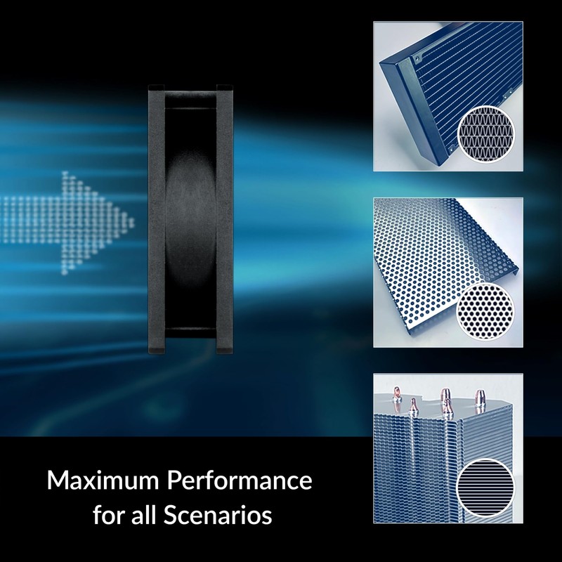 ARCTIC P8 Max - PC Fan, High-Performance 80mm Case Fan,