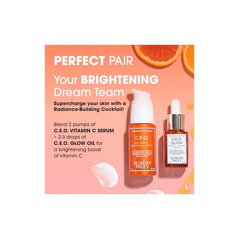 Sunday Riley C.E.O. Rapid Flash Brightening Serum, 1.0 Fl Oz