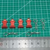 Body Clips Pins Compatible with 1/8 1/10 1/12 Traxxass Axials
