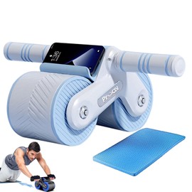 Abdominal Wheel with Automatic Rebound – Home Fitness Roller for Core Strength & Ab Workout Training