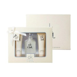 Ok Cool Men's Eau de Parfume 100mL 3 Piece Gift Set