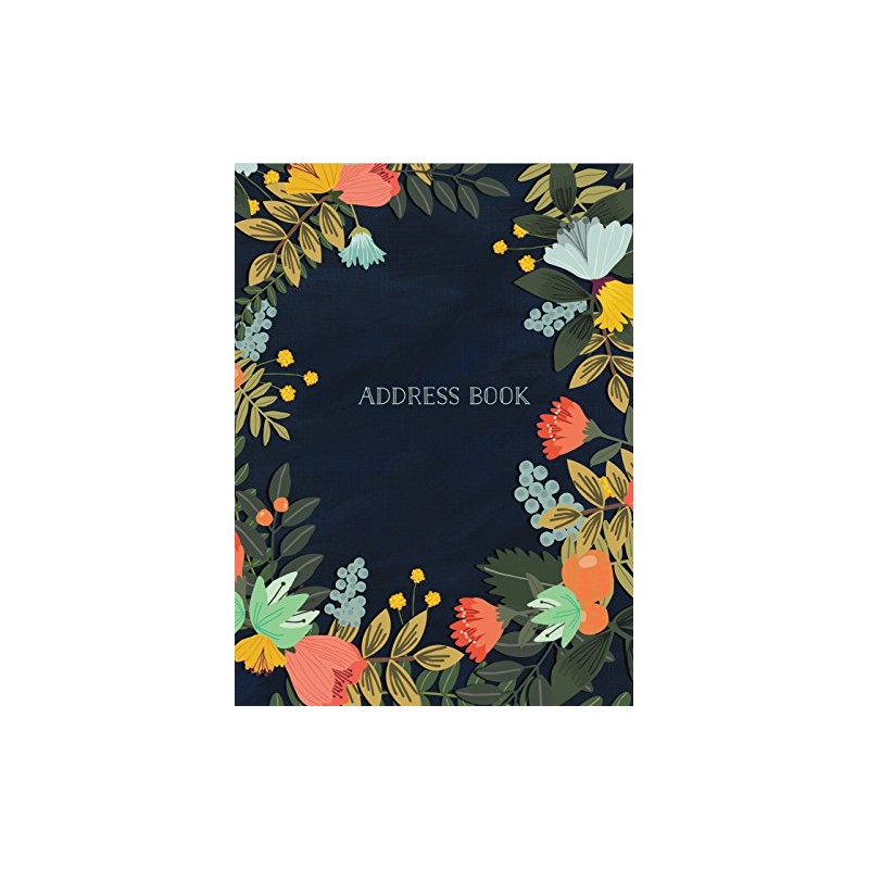 Address Book - Modern Floral Large