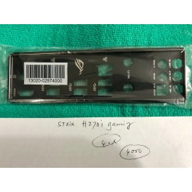 ASUS Original  ASUS ROG STRIX H270I GAMING  IO SHIELD BACK PLATE ( INSULATED-BLAC