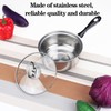 BESTonZON Pot Lid Handle Stainless Steel Universal Replacement Lid Knob
