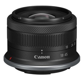 Canon RF-S 18-45mm f/4.5-6.3 is STM Lens (Canon RF),3 Piece Filter Kit, Lens Pouch,Hood and More (11pc) (Renewed)