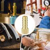 sourcing map 5pcs Brass Barbed Fitting 1/8" NPT Female to