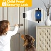 Rerishom Door Lock Withstand 800 lbs for Inward Swinging Door,