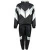 Foxxeo 80s Costume for Adults Premium 80s Tracksuit Assi –