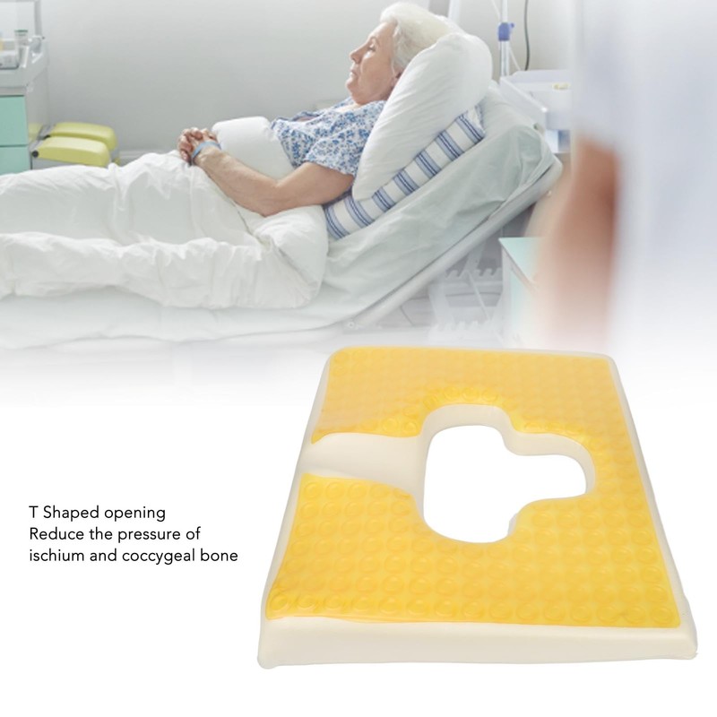 Luqeeg T Shaped Bedsore Pad for Elderly, Triangular Slope Design,