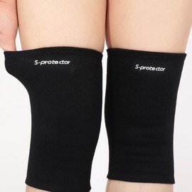 Basketball 2p Mountaineering Fitness Protection Band Volleyball Exercise Knee Armband Running Knee Pad Black 2p