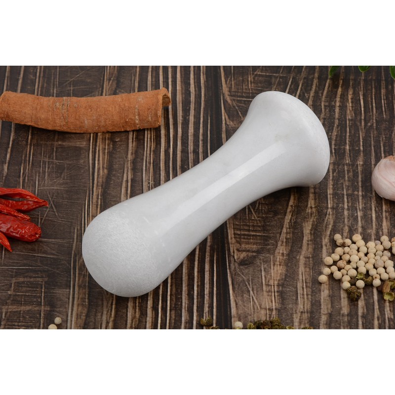 Tianman Marble replacement pestle, 15 cm long, polished, use the