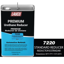 LAUCO Standard Urethane Grade Reducer (7220), 60°F - 77°F - For Automotive Paint and Industrial Paint Use - High Performance Automotive Grade, 1 Gallon