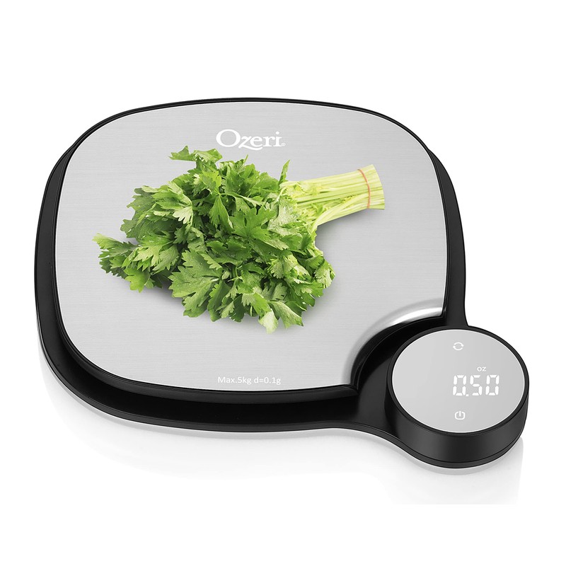 Ozeri ZK26 Kitchen Scale in Stainless Steel, with 0.1 g