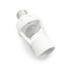 LED E27 Motion Sensor Socket AC10-240V 60W Max 1 Piece