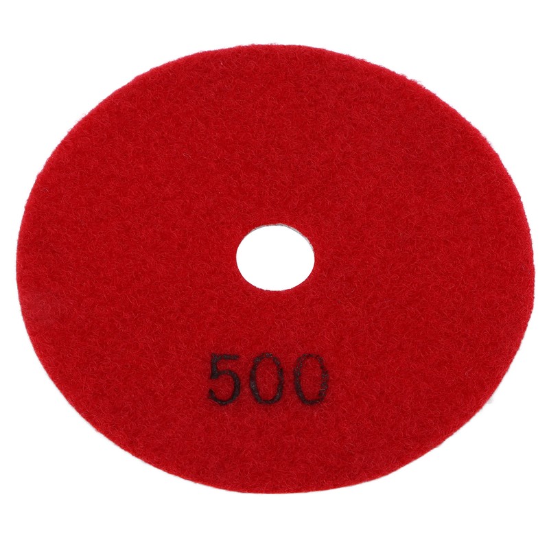 5Pcs 4in Diamond Wet Polishing Pads Soft Grinding Disc Kit