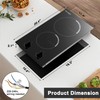 Cooksir Cooksir 2 Burner Electric Cooktop - 12 Inch Built-in