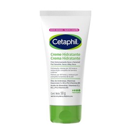 CETAPHIL Crema Hidratante 50 g Hidratacin continua hasta por 48 horas desde la 1era aplicacin Recomendada por Dermatlogos para Piel Sensible.         