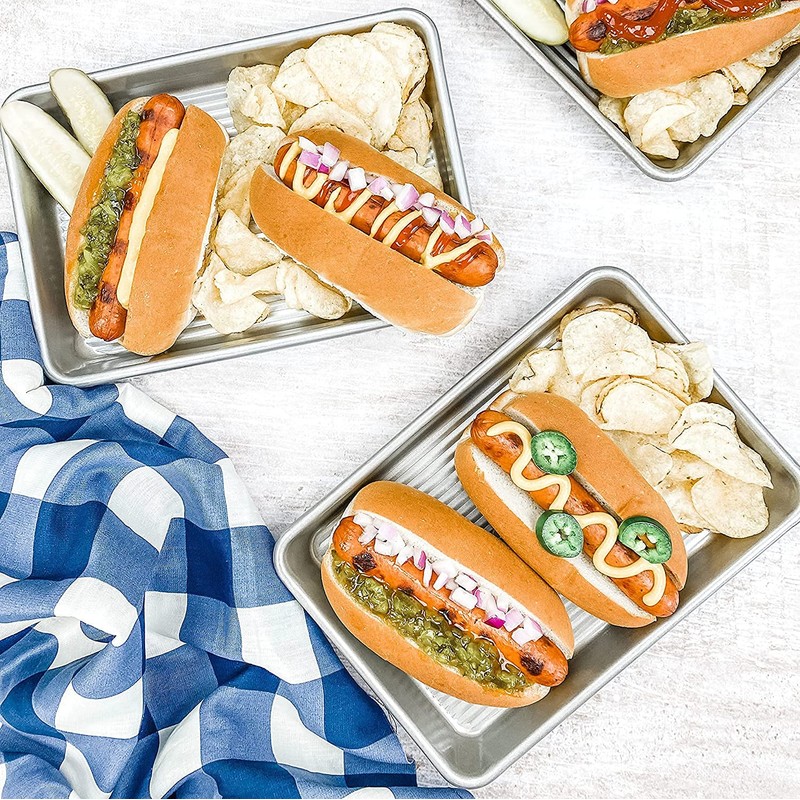 USA Pan Bakeware Mini Sheet Baking Pan Warp Resistant with