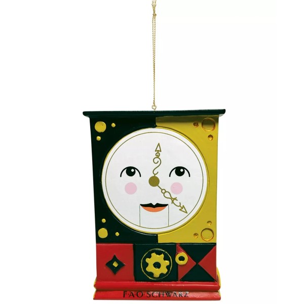 Department 56 Fao Schwarz by Department 56 Clock Ornament