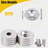 MIN CI 8 Pack Neodymium Magnet, 18x3mm Strong Magnets Hole