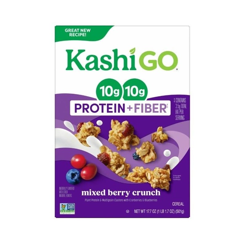 Generic Kashi Go.Cold Breakfast Cereal - Vegan Protein - Fiber