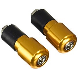 Bike Parts Center 903380 Bar End, Left and Right Set, General Purpose, No. 3, Gold