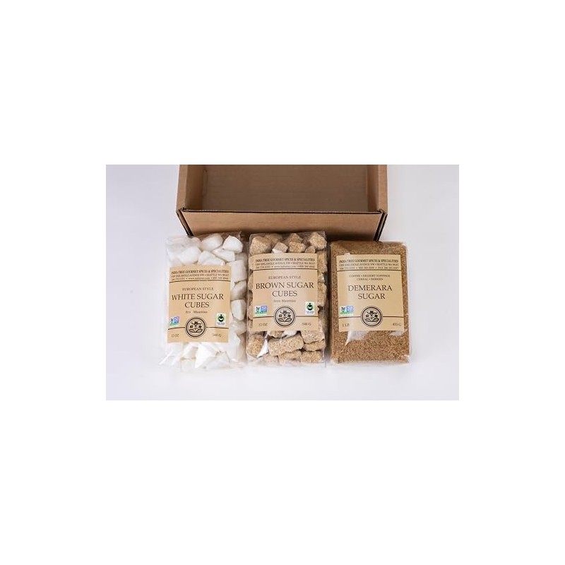 India Tree Coffee & Tea Sugar Variety Pack - White,