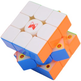 Bukefuno QY Tornado V3 M UV 3x3 Magnetic Speed Magic Cube QY Toys Tornado V3M MagLev UV 3x3x3 Puzzle Cube 2023 New Cubes Stickerless (UV Version)