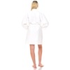 TowelSelections Women’s Short Spa Robe Waffle Weave Kimono Bathrobe Small