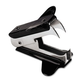Universal Jaw Style Staple Remover, Black, 3 per Pack