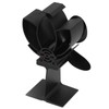 Stove Fan Rust Resistant Effective Practical Quiet Automatic Operation Heat
