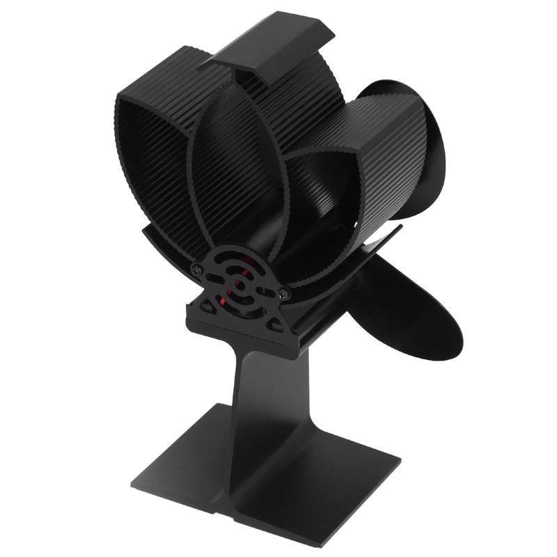 Stove Fan Rust Resistant Effective Practical Quiet Automatic Operation Heat