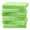 Cellulose Sponges,Heavy Duty Scrub Kitchen Sponge,Clean Tough Messes Without Scratching