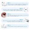 2 Pairs Beginner-Friendly Smile Tuning Kit, Tool-Free Shaping, Reusable Universal