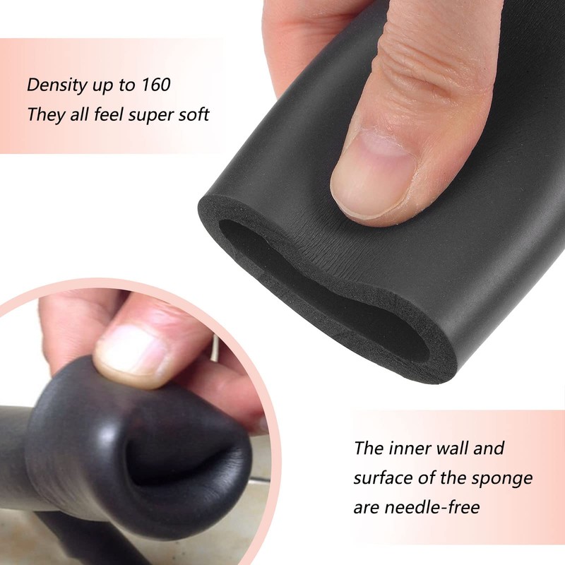 Foam Tubing for Handle Grip Support, Slit Pipe Insulation Lagging