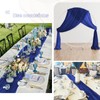 Royal Blue Cheesecloth Table Runner, 10FT x 21.5IN, Semi-Sheer Gauze