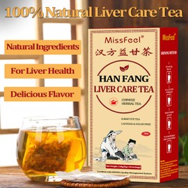 Liver Care Tea, Nourishing Liver Tea with Different Herbs, Natural Liver Detox Tea, Natural Herbal Blend for Liver Cleanse,No Additives No Caffeine No Sugar (60 Tea Bags-2 Boxes)