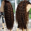 Super idol Ombre Highlight Lace Front Wigs Human Hair 1B/30